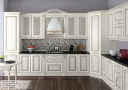 Ас үйдің классикалық MDF фотосуреті