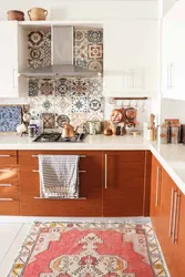 Kitchens with ornaments photo