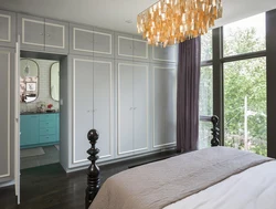 Photo of a bedroom with openings