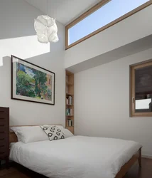 Photo of a bedroom with openings