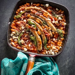 Photo of kitchen with beans