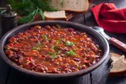 Фото кухни с фасолью