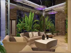 Garden in the living room photo
