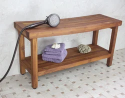 Bath bench photo