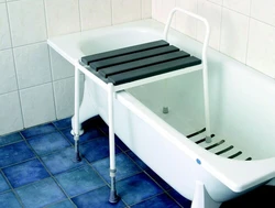 Bathroom benches photo