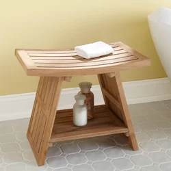 Bathroom benches photo