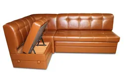 Leather Sofas Kitchen Photo