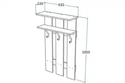 Hallway hanger drawing photo