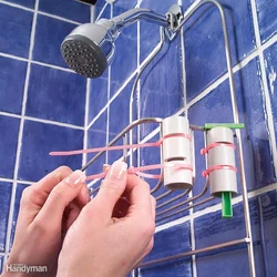 Bathroom life hacks photos