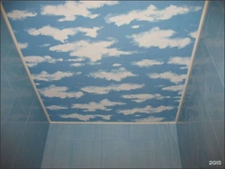 Sky in the bathroom photo