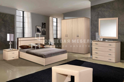 Bedrooms made of chipboard photo