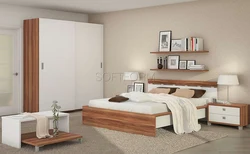 Bedrooms made of chipboard photo