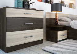 Bedrooms made of chipboard photo