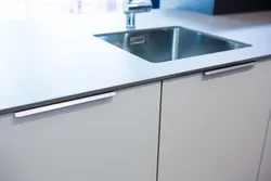 Aluminum kitchen handles photo