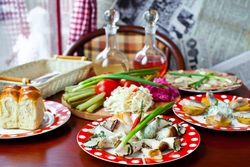 Müasir rus mətbəxi foto
