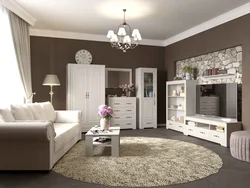 Living room wall Provence photo