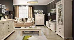 Living room wall Provence photo