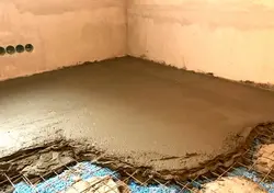 Screed In The Bathroom Photo