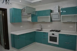 Kitchen white wave photo