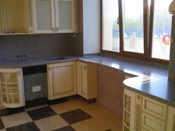 Kitchen near the radiator photo