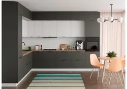 Кухня белы софт фота