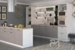 Kitchen white soft photo