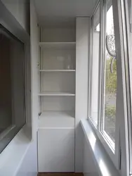 Ниша на лоджии фото
