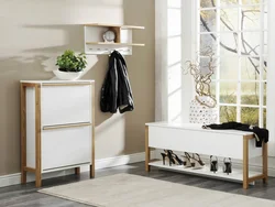 Furniture hallway photo cabinet
