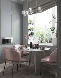 Boz qızılgül mətbəx fotoşəkili