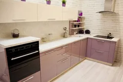 Gray rose kitchen photo