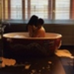 Heart in the bathroom photo