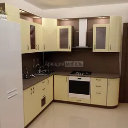 Кутняя кухня ваніль фота