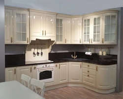 Corner Kitchen Vanilla Photo