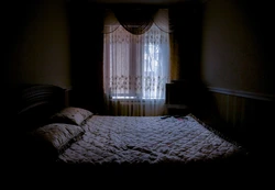Photo Of Bedroom At Night
