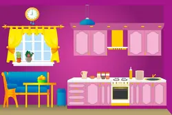 Photo of paper kitchen