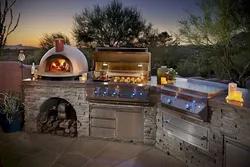 Outdoor kitchen photo