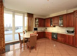 Kitchen panorama photo