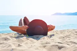 Sunbathing Photo