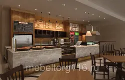 Photo of pizzeria kitchen