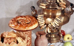 Samovar mətbəxi foto