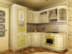 Decoupage kitchen photo
