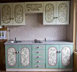 Decoupage kitchen photo