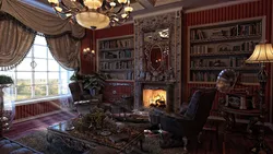 Викторианская гостиная фото