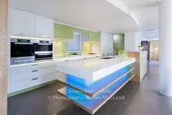 Photo of neon kitchen