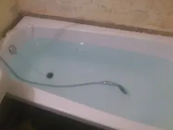 Photo of the completed bath