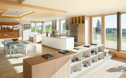 One-story kitchens photos