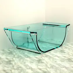Прозрачные ванны фото