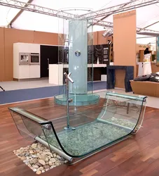 Transparent bathtubs photo