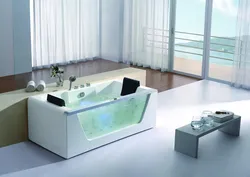 Transparent bathtubs photo