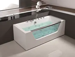 Transparent bathtubs photo